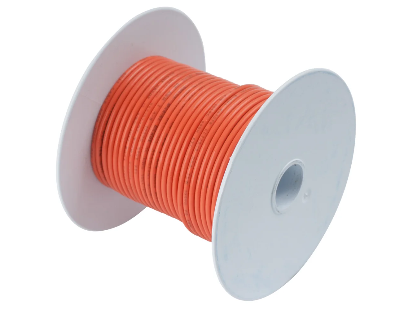 Ancor Orange 18 AWG Tinned Copper Wire - 100'