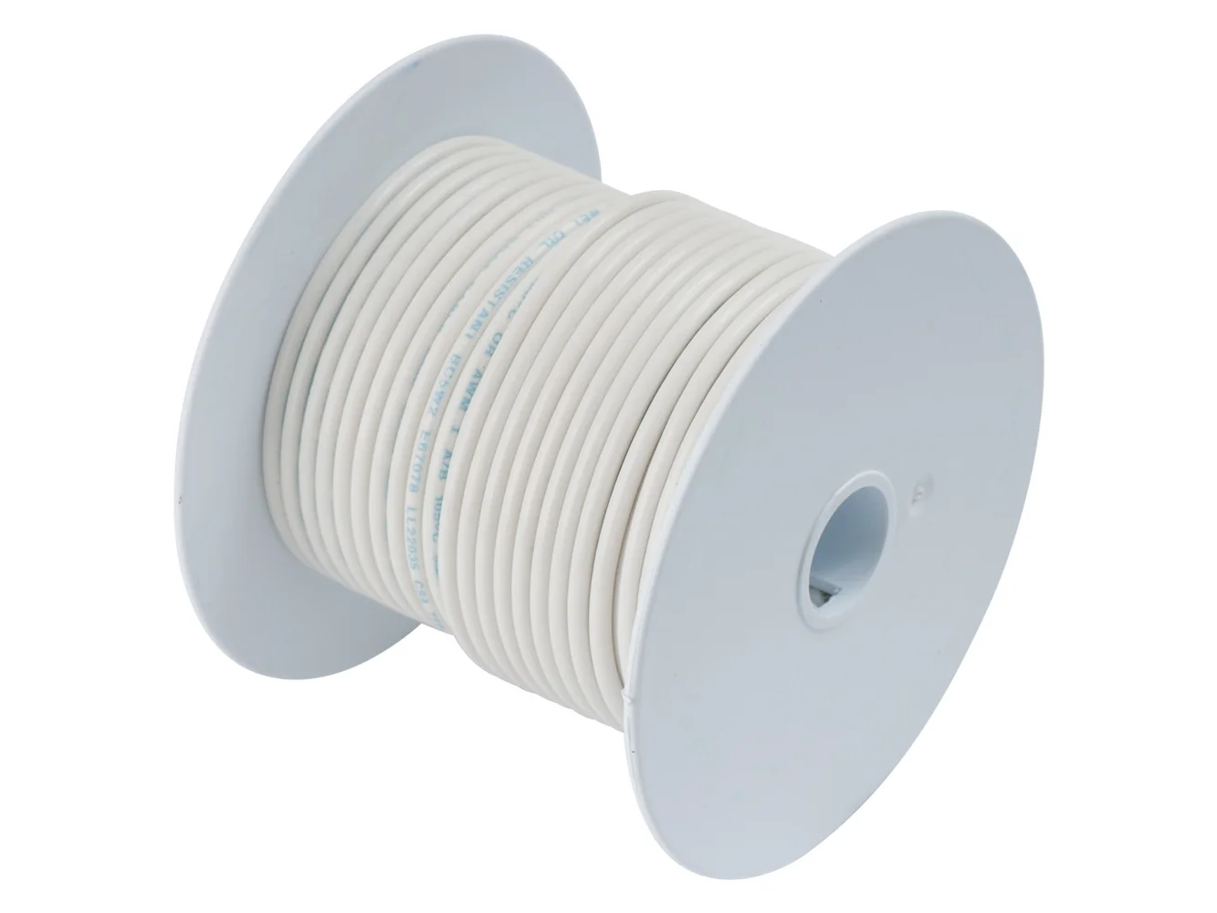 Ancor White 18 AWG Tinned Copper Wire - 500'