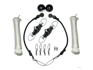 Rupp Top Gun Single Rigging Kit w/Nok-Outs f/Riggers Up To 23'