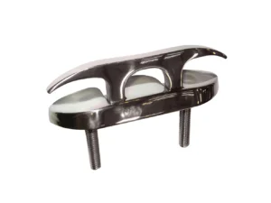 Whitecap Folding Cleat - Stainless Steel Studded - 4-1/2"