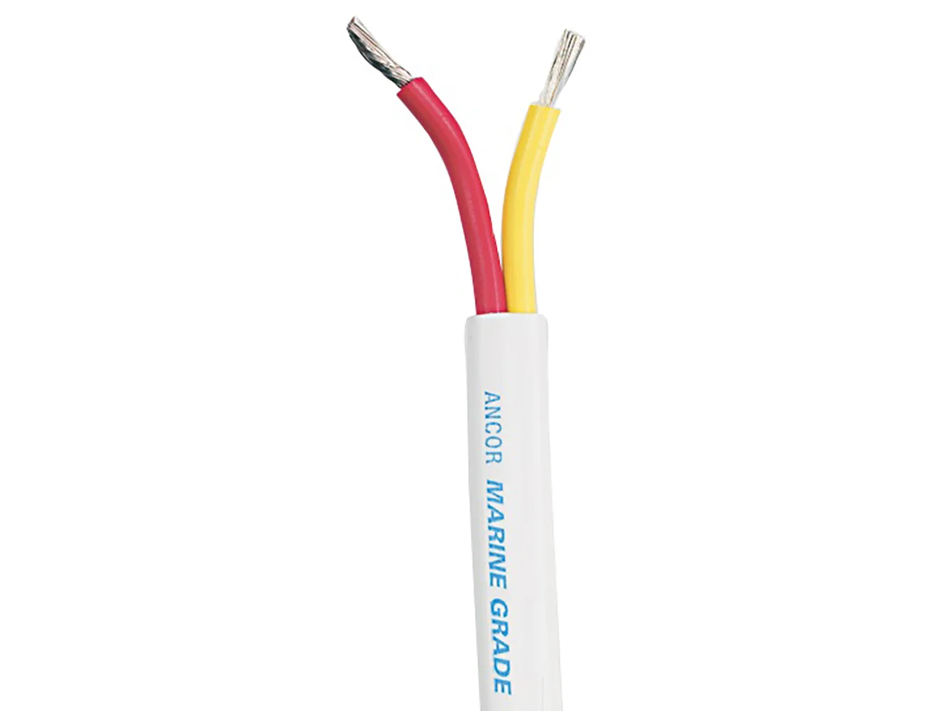 Ancor Safety Duplex Cable - 18/2 AWG - Red/Yellow - Flat - 500'