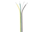 Ancor Ribbon Bonded Cable - 16/4 AWG - Brown/Green/White/Yellow - Flat - 250'