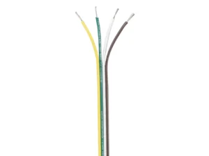 Ancor Ribbon Bonded Cable - 16/4 AWG - Brown/Green/White/Yellow - Flat - 250'