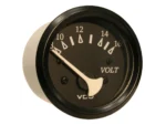 VDO Cockpit Marine 52mm (2-1/16") Voltmeter- Black Dial/Bezel