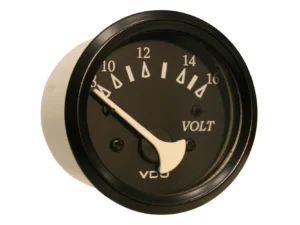 VDO Cockpit Marine 52mm (2-1/16") Voltmeter- Black Dial/Bezel