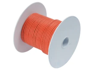 Ancor Orange 10 AWG Tinned Copper Wire - 100'