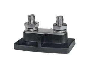 Blue Sea 2020 PowerBar Dual BusBar - Two 3/8"-16 Studs