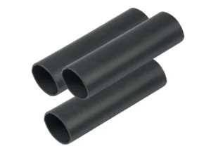 Ancor Heavy Wall Heat Shrink Tubing - 3/4" x 12" - 3-Pack - Black
