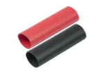 Ancor Heavy Wall Heat Shrink Tubing - 3/4" x 3" - 2-Pack - Black/Red