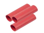 Ancor Heavy Wall Heat Shrink Tubing - 3/4" x 6" - 3-Pack - Red