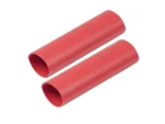 Ancor Heavy Wall Heat Shrink Tubing - 1" x 12" - 2-Pack - Red