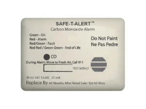Safe-T-Alert 62 Series Carbon Monoxide Alarm w/Relay - 12V - 62-541-Marine-RLY-NC - Surface Mount - White