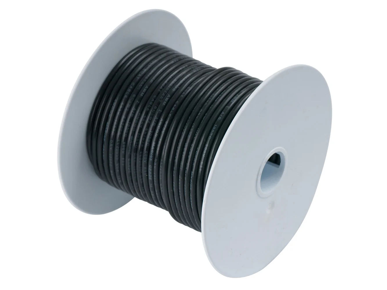 Ancor Black 8 AWG Tinned Copper Wire - 250'
