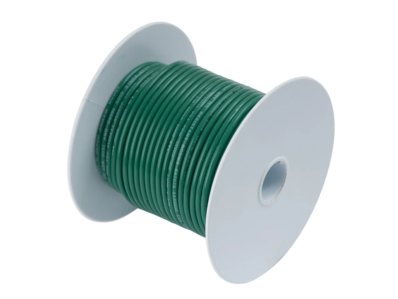 Ancor Green 8 AWG Tinned Copper Wire - 50'