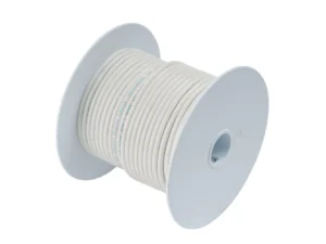 ANcor White 6 AWG Tinned Copper Wire - 100'