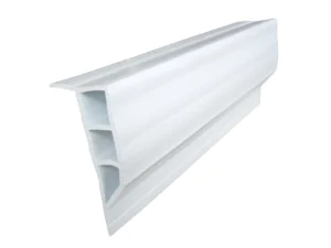 Dock Edge Standard PVC Full Face Profile - 16' Roll - White