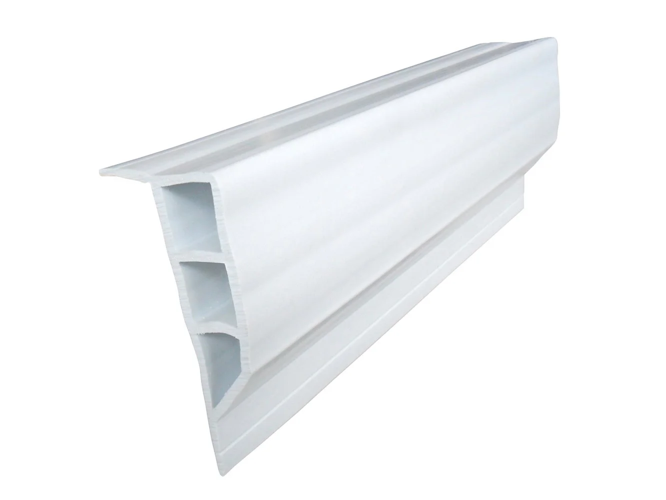 Dock Edge Standard PVC Full Face Profile - 16' Roll - White