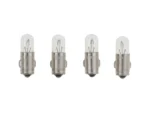VDO Type A - White Metal Base Bulb - 12V - 4-Pack