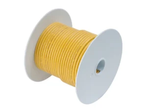 Ancor Yellow 4 AWG Tinned Copper Battery Cable - 50'
