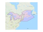 Furuno Great Lakes & Maritimes Vector Charts - 3D Data & Standard Resolution Satellite Photos - Unlock Code