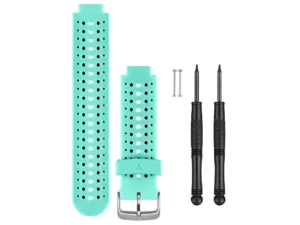 Garmin Replacement Watch Bands - Blue Frost Silicone