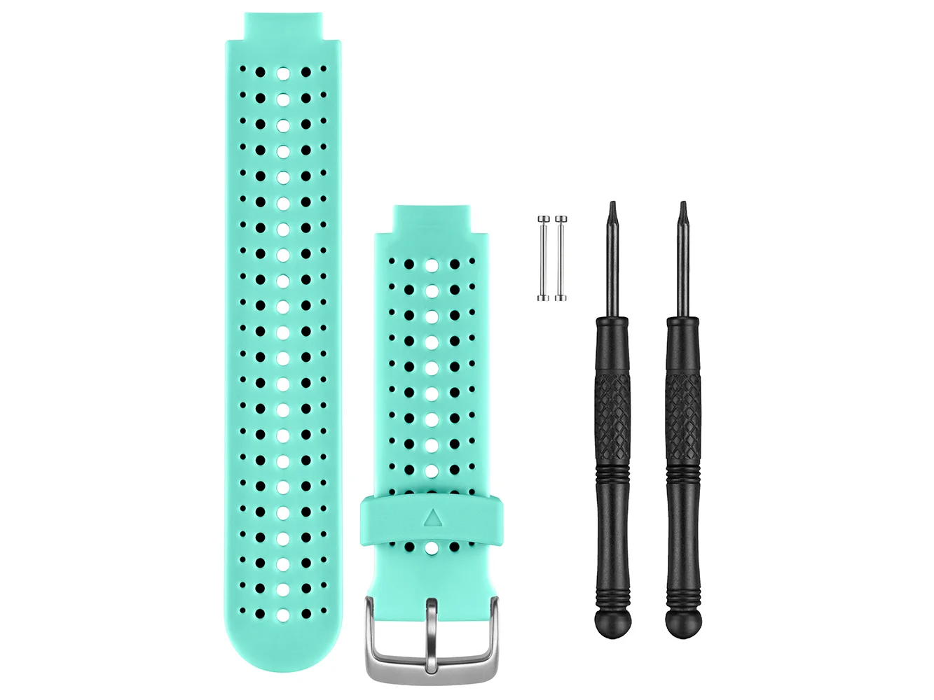 Garmin Replacement Watch Bands - Blue Frost Silicone