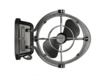 SEEKR by Caframo Sirocco II 3-Speed 7" Gimbal Fan - Black - 12-24V