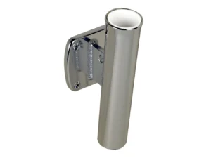 C.E. Smith Single Aluminum 5° Transom Mount Rod Holder