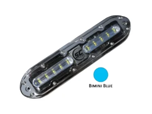 Shadow-Caster SCM-10 LED Underwater Light w/20' Cable - 316 SS Housing - Bimini Blue