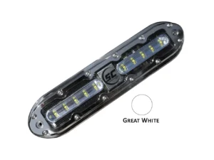 Shadow-Caster SCM-10 LED Underwater Light w/20' Cable - 316 SS Housing - Great White