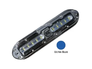 Shadow-Caster SCM-10 LED Underwater Light w/20' Cable - 316 SS Housing - Ultra Blue