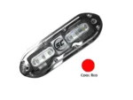 Shadow-Caster SCM-6 LED Underwater Light w/20' Cable - 316 SS Housing - Cool Red