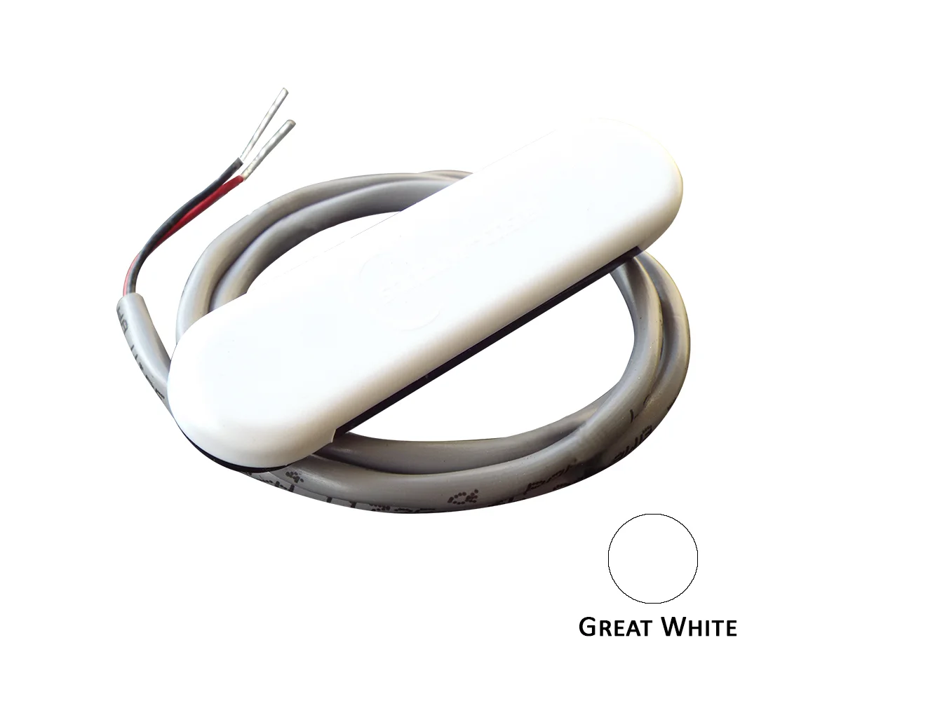 Shadow-Caster Courtesy Light w/2' Lead Wire - White ABS Cover - Great White - 4-Pack