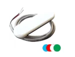 Shadow-Caster Courtesy Light w/2' Lead Wire - White ABS Cover - RGB Multi-Color - 4-Pack