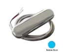 Shadow-Caster Courtesy Light w/2' Lead Wire - 316 SS Cover - Bimini Blue - 4-Pack