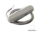 Shadow-Caster Courtesy Light w/2' Lead Wire - 316 SS Cover - Great White - 4-Pack