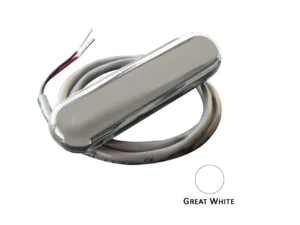 Shadow-Caster Courtesy Light w/2' Lead Wire - 316 SS Cover - Great White - 4-Pack