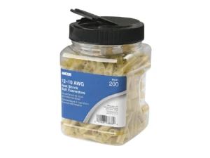 Ancor 12-10 AWG Heat Shrink Butt Connector - 200-Pieces - Jar