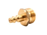 Camco Blow Out Plug - Brass - Quick-Connect Style