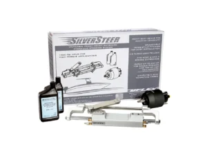 Uflex SilverSteer™ 2.0 High-Performance Front Mount Outboard Hydraulic Steering System - 1500PSI FM V2