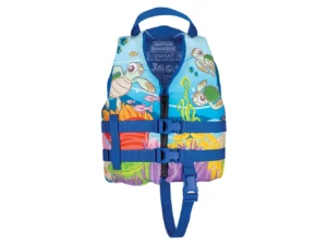 Full Throttle Water Buddies Vest - Child 30-50lbs - Turtle