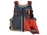 Onyx Kayak Fishing Vest - Adult Universal - Tan/Grey