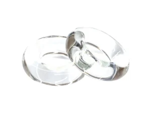 Tigress Glass Outrigger Rings - Pair