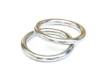 Tigress 316 Stainless Steel Rings - Pair
