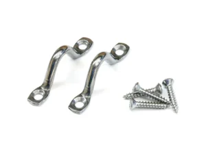 Tigress Stainless Steel Pad Eyes w/Stainless Steel Screws