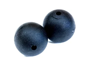 Tigress Black Plastic Outrigger Stops - 1-1/4" - Pair