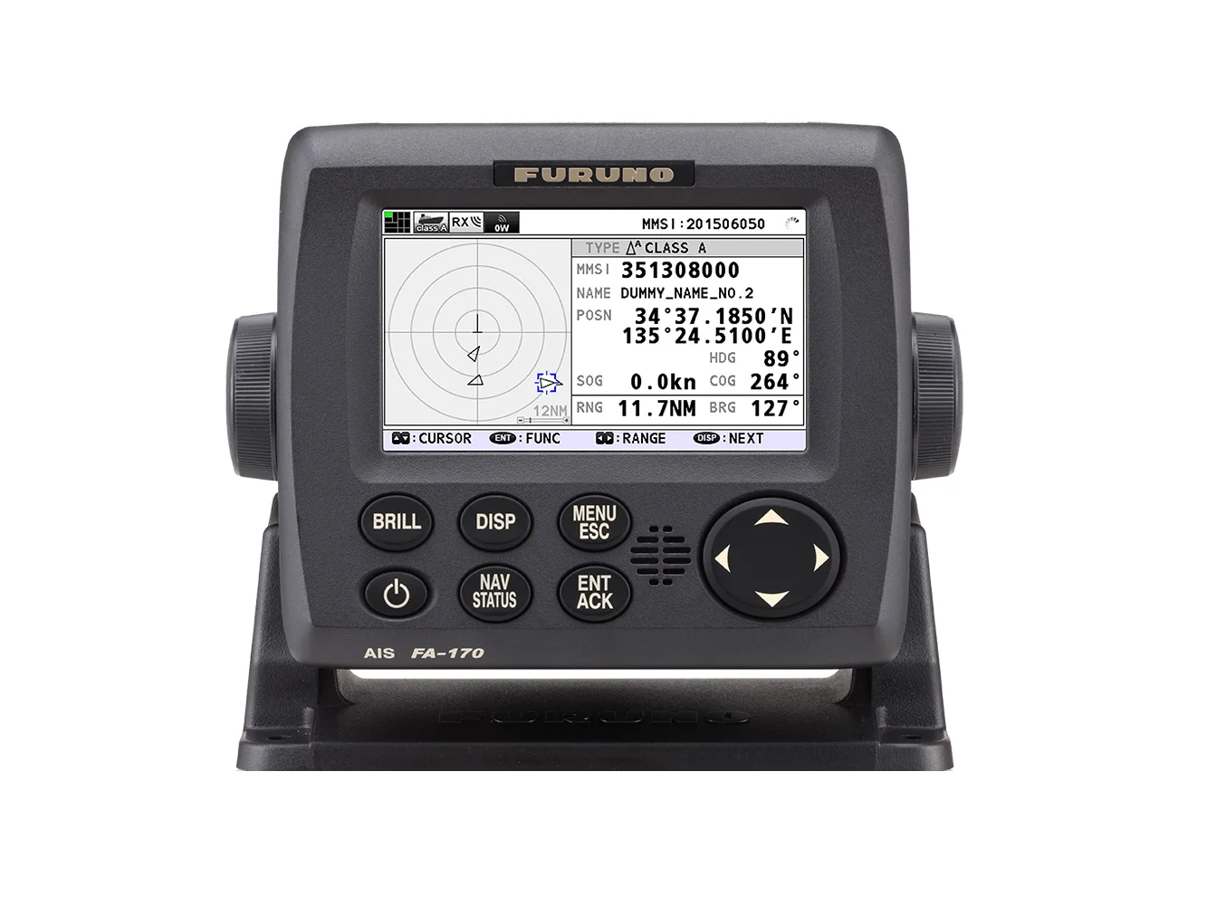 Furuno FA170 Display Unit