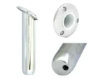 Tigress Round Head Closed Base Rod Holder - 30° - 9"