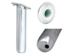 Tigress Blind Mount Round Head Closed Base Rod Holder - 30° - 9"