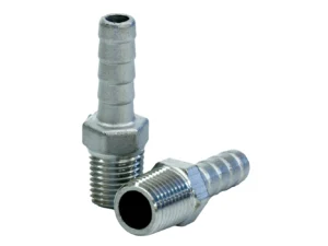 Tigress Stainless Steel Pipe to Hose Adapter - 1/4" IPS